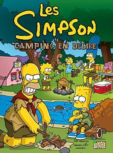 Camping en délire - Les Simpson - Tome 1